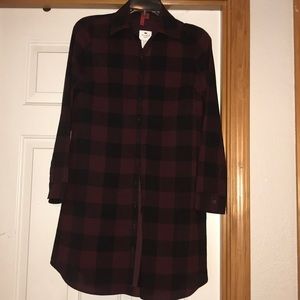 BNWT plaid dress